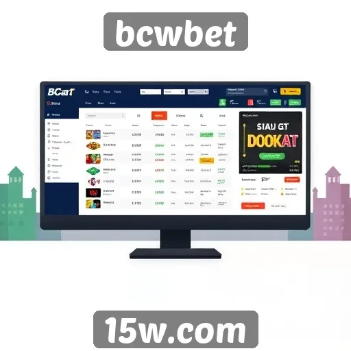 Interface e usabilidade do site bcwbet